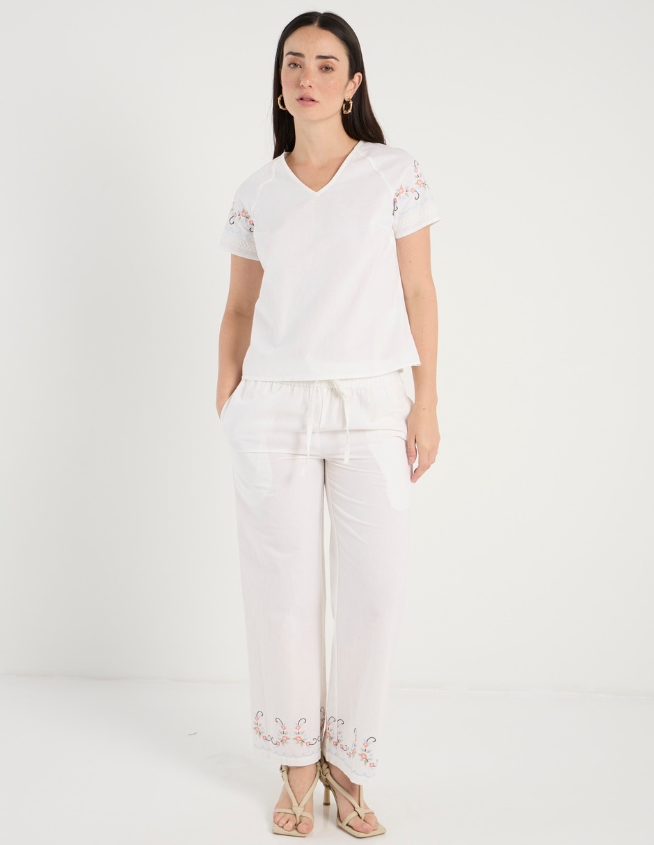 Pantalón easy pant amplio para mujer 3
