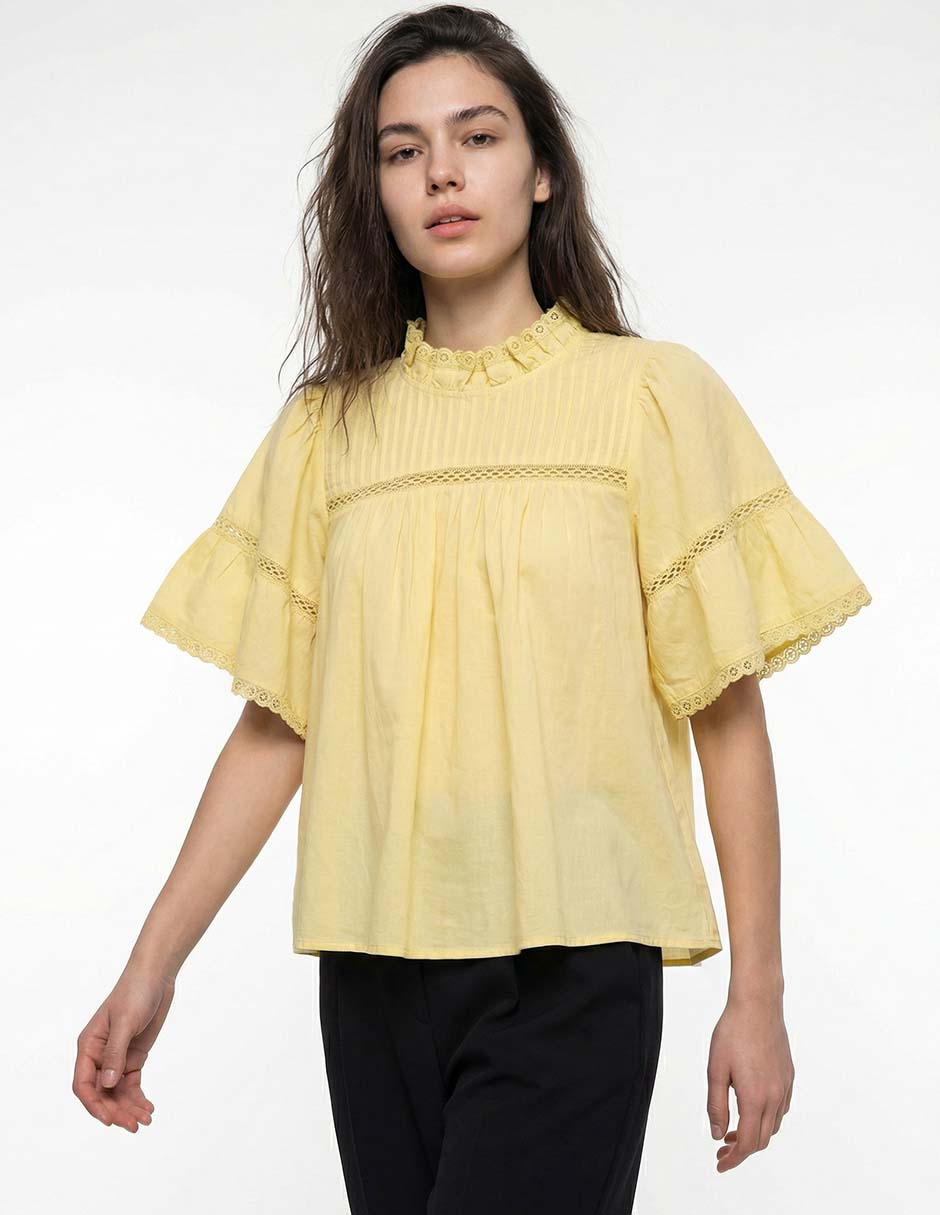 Blusa manga corta para mujer Blusa manga corta para mujer