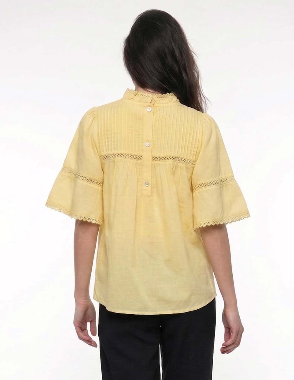 Blusa manga corta para mujer 2
