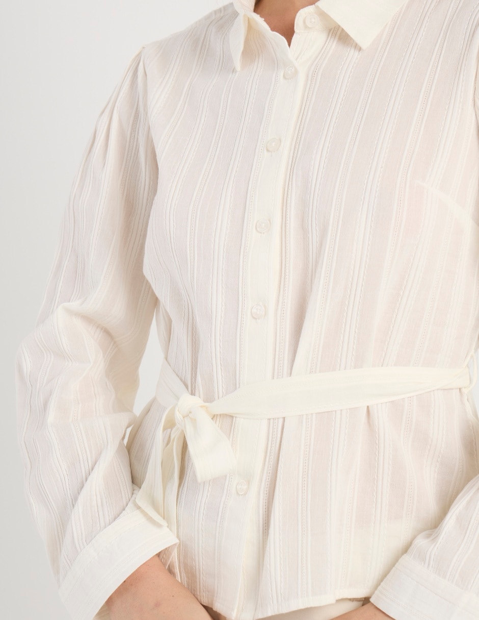 Blusa manga larga para mujer 5