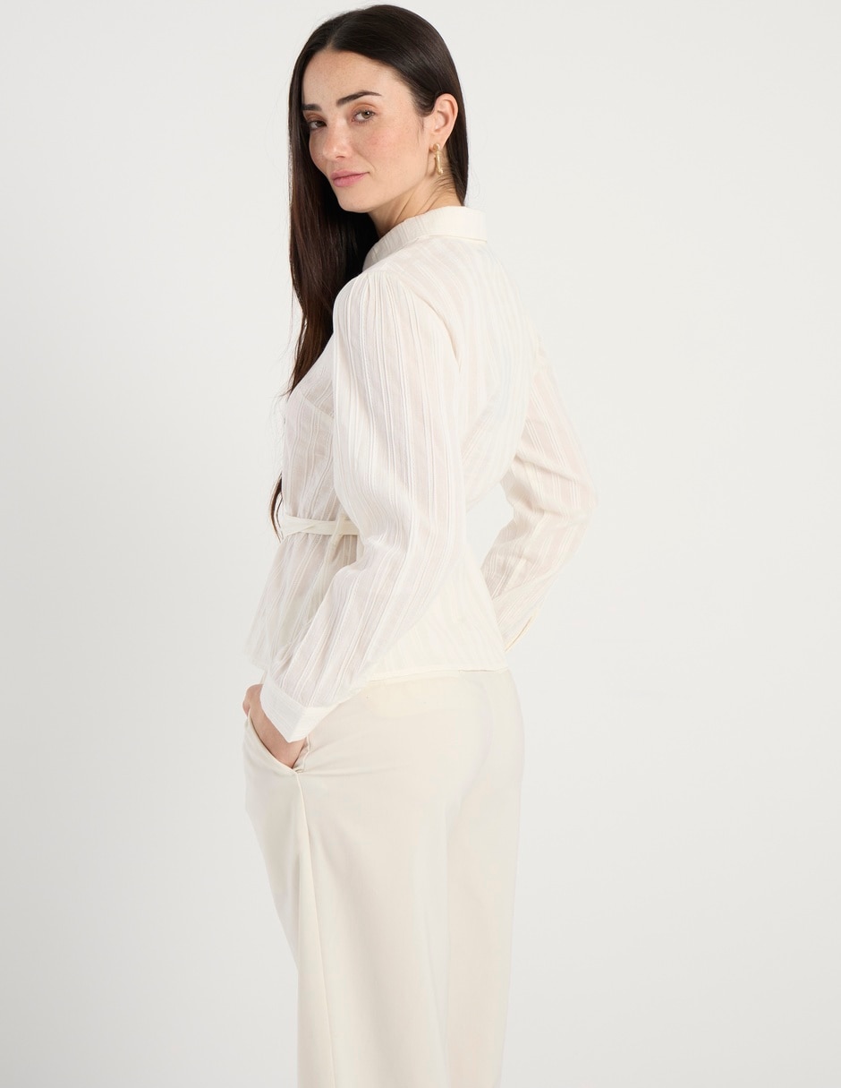 Blusa manga larga para mujer 6