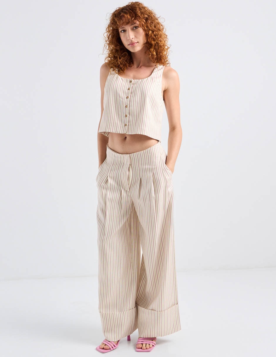 Pantalón easy pant wide leg para mujer 2