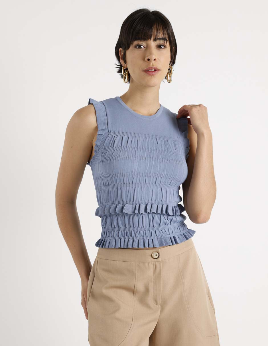 Top cuello redondo 2
