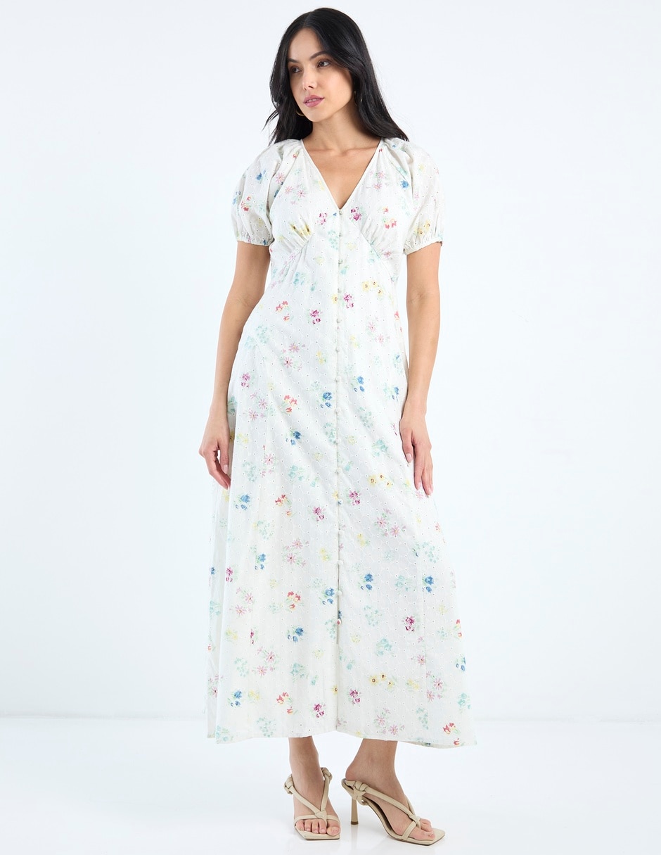 Vestido largo casual para mujer 2