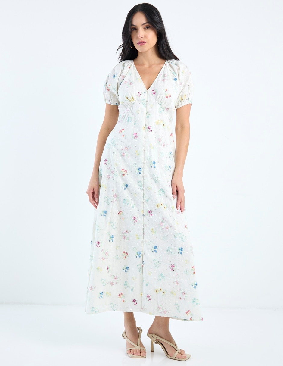 Vestido largo casual para mujer 3