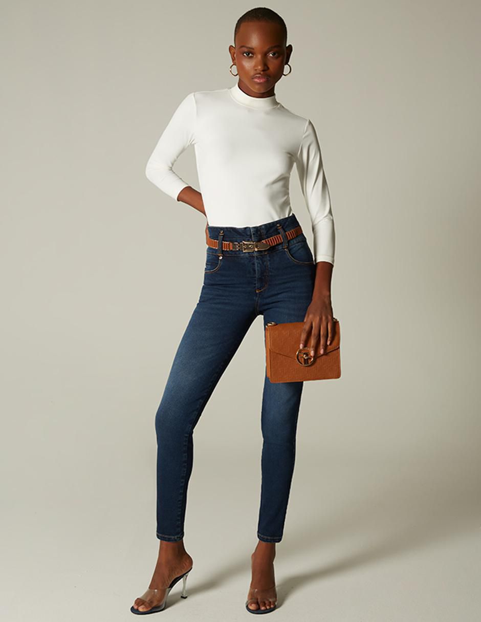 Jeans skinny New Caribe para mujer 3