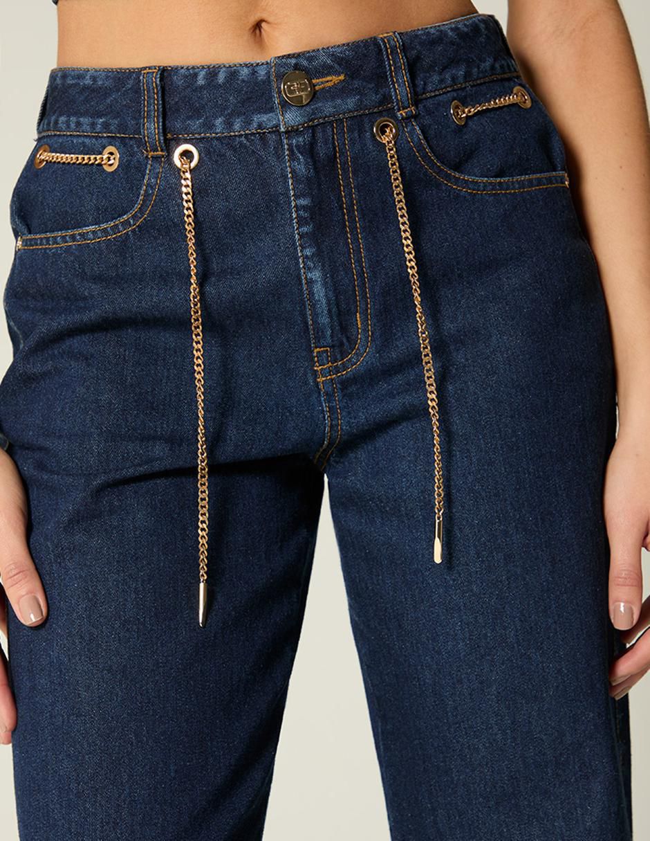 Jeans boot Prodigy Denim Luxury Chain para mujer 4