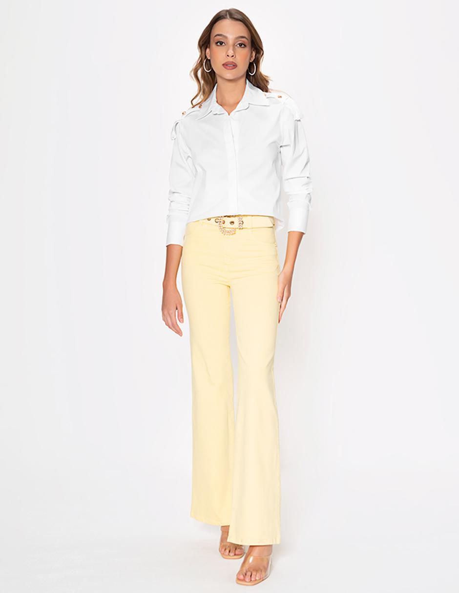 Jeans campana Alberta para mujer 3