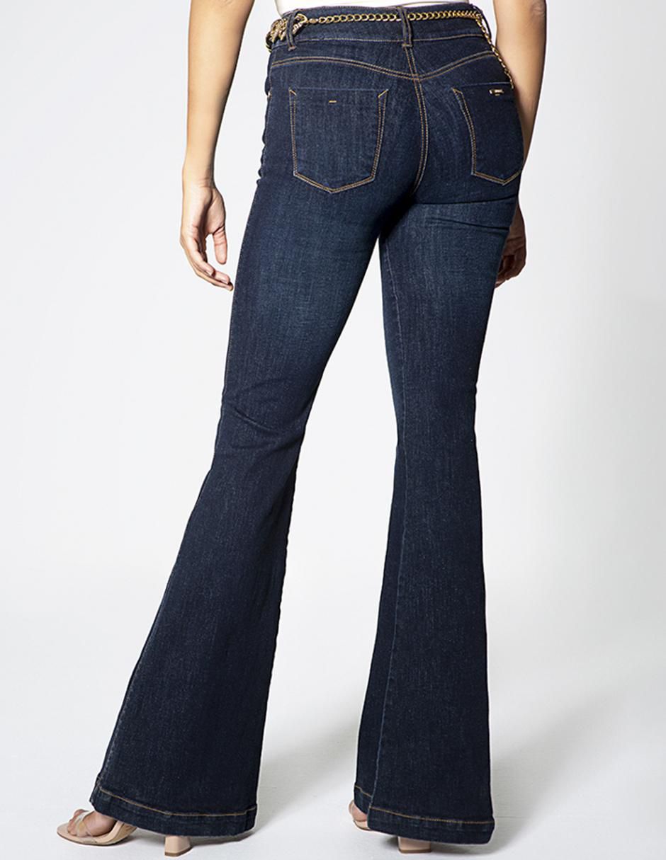 Jeans campana Akora para mujer 2