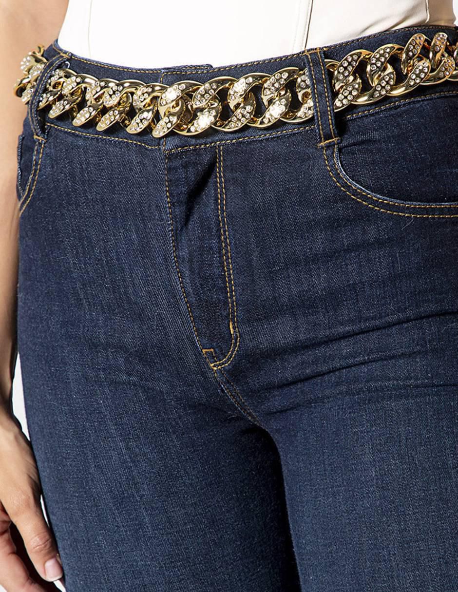 Jeans campana Akora para mujer 4