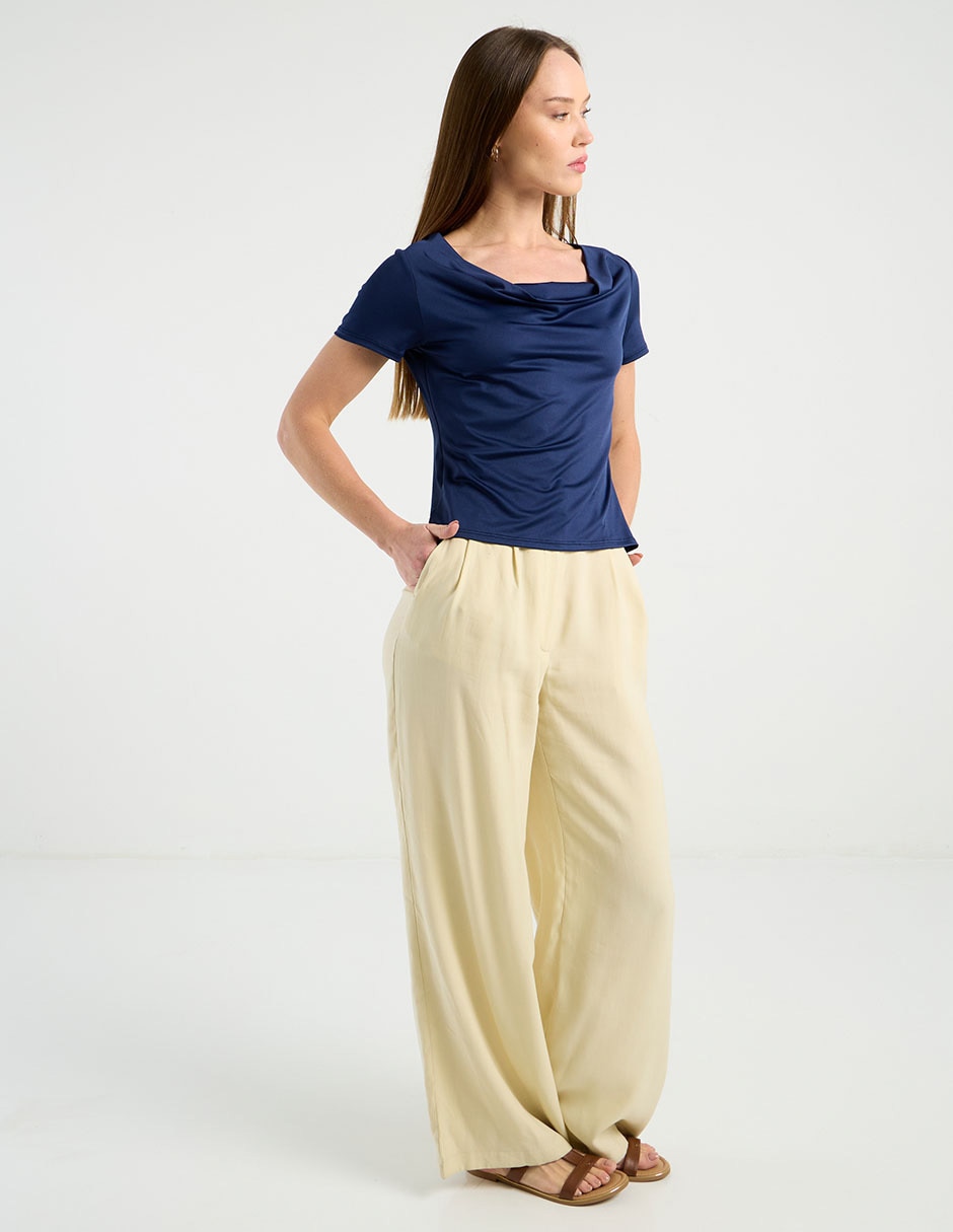 Blusa manga corta para mujer 2