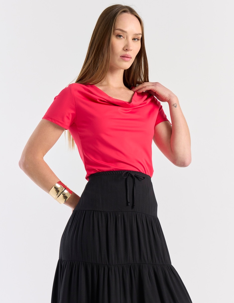 Blusa manga corta para mujer Blusa manga corta para mujer