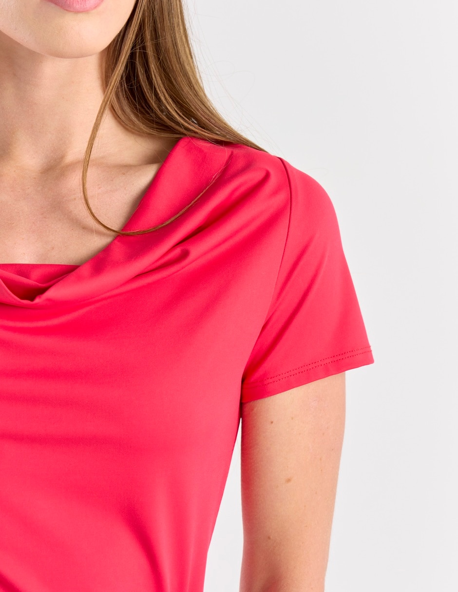 BLUSA PETITE STUDIO 8533P N, XCH, ROJO