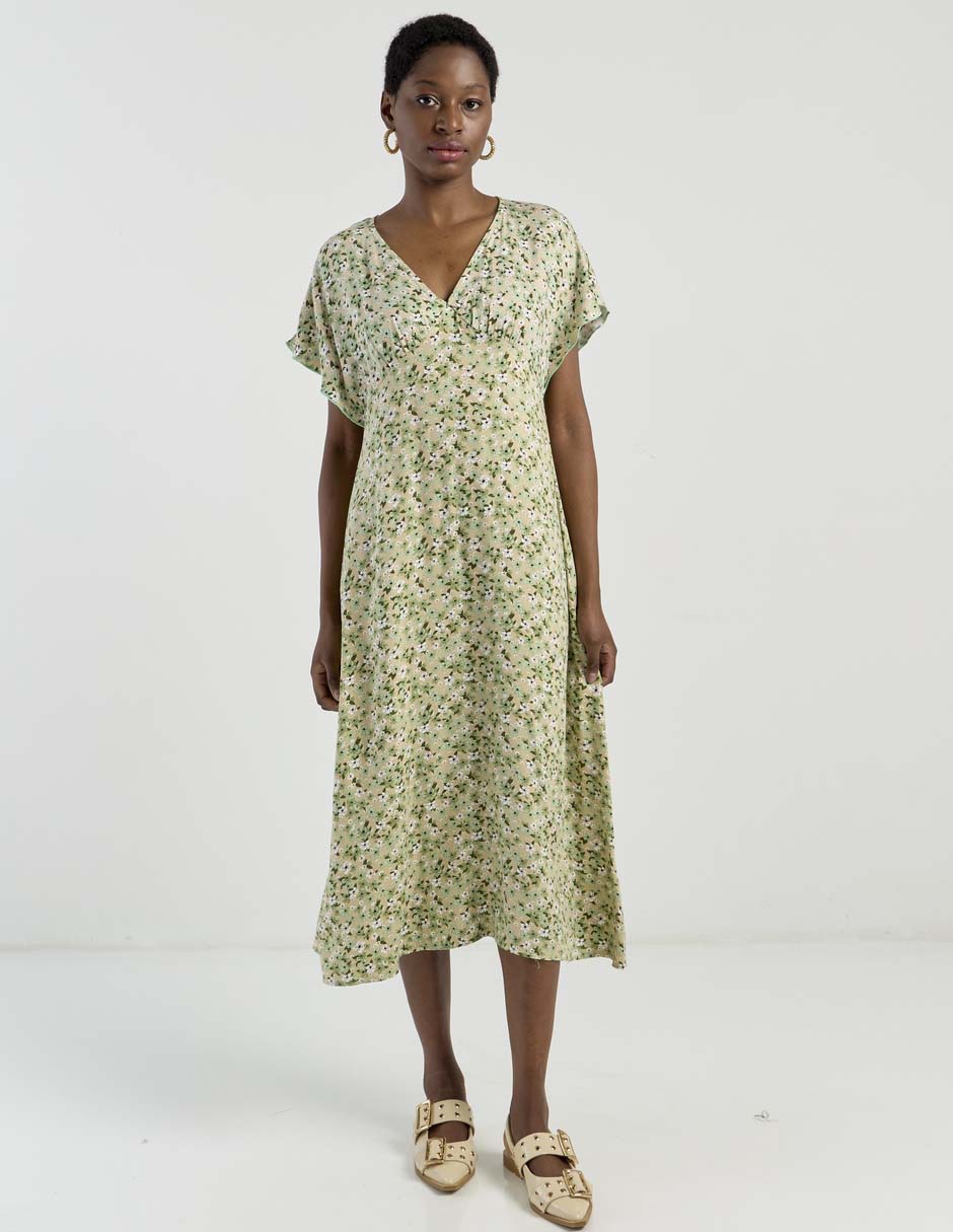 Vestido crop casual para mujer