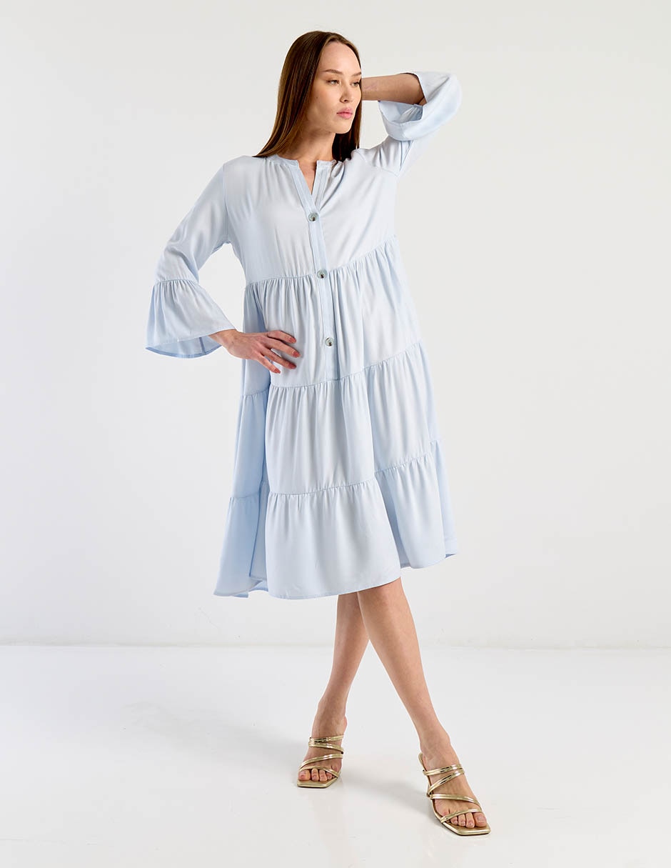 Vestido 3/4 casual para mujer 2