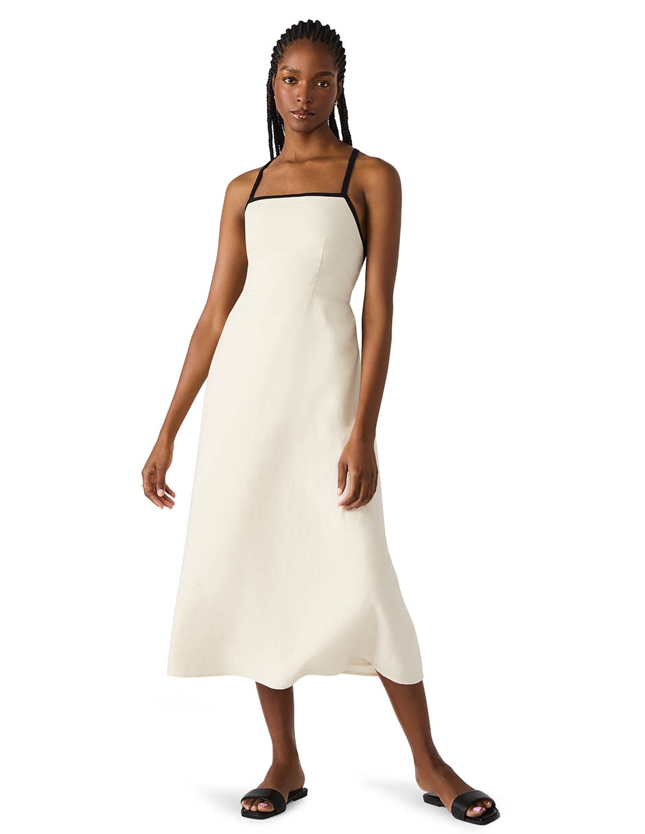 Vestido midi casual para mujer