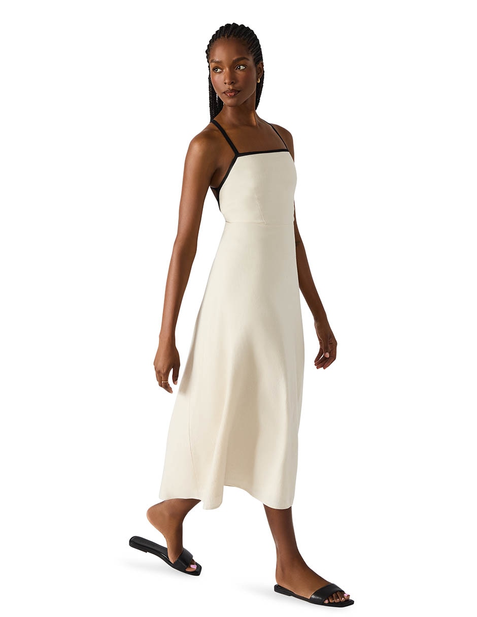 Vestido midi casual para mujer 4