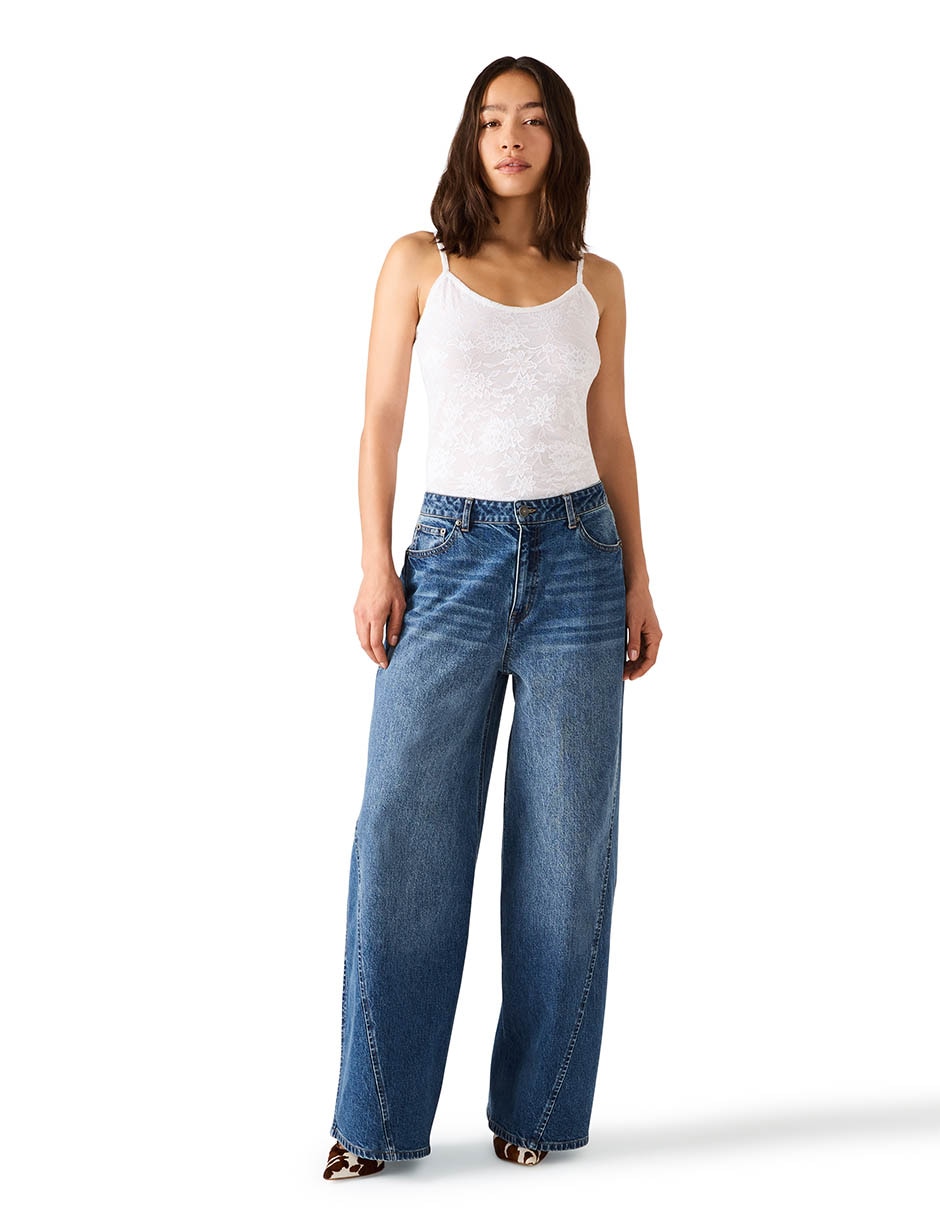 Jeans straight para mujer 4