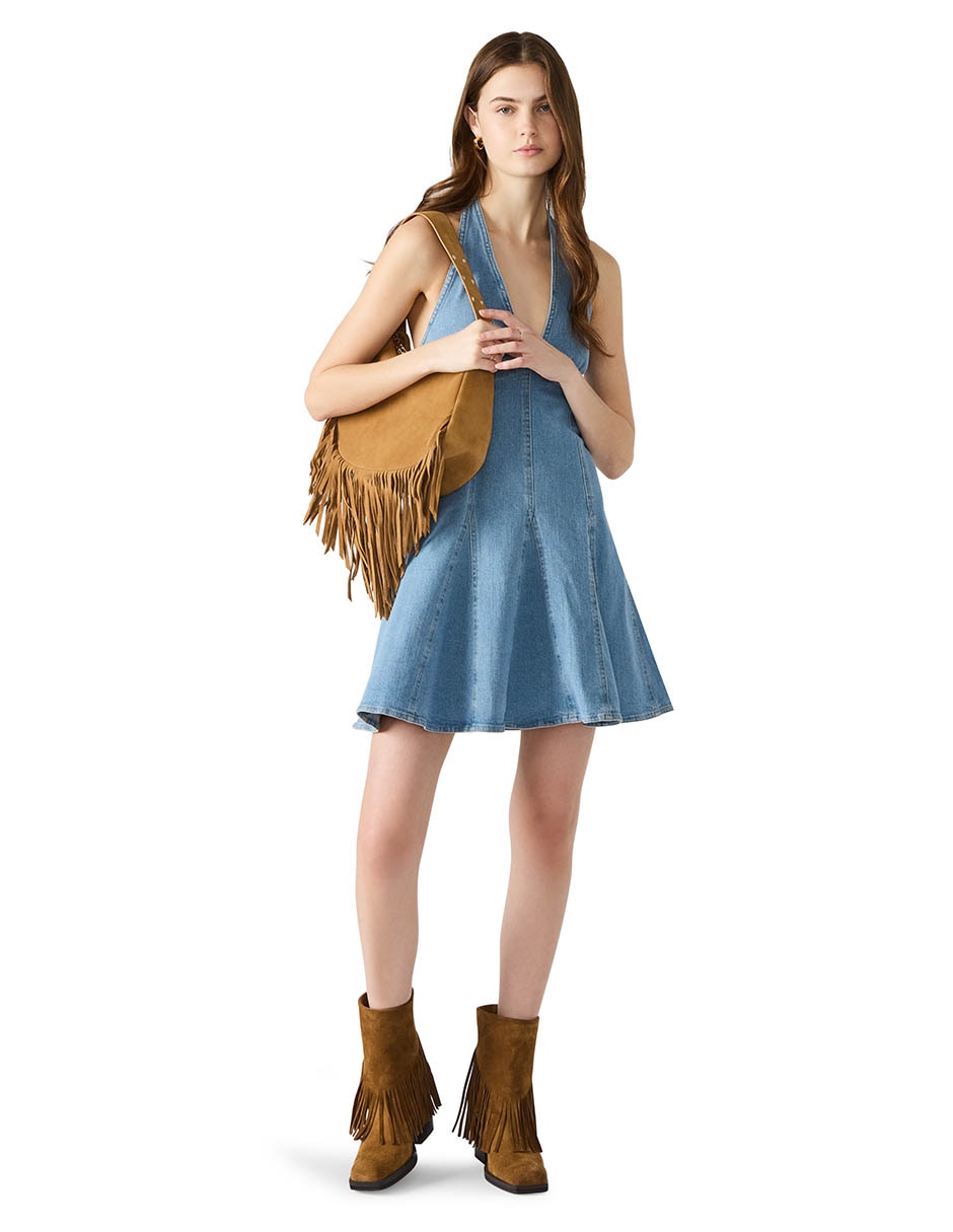 Vestido corto casual para mujer 4