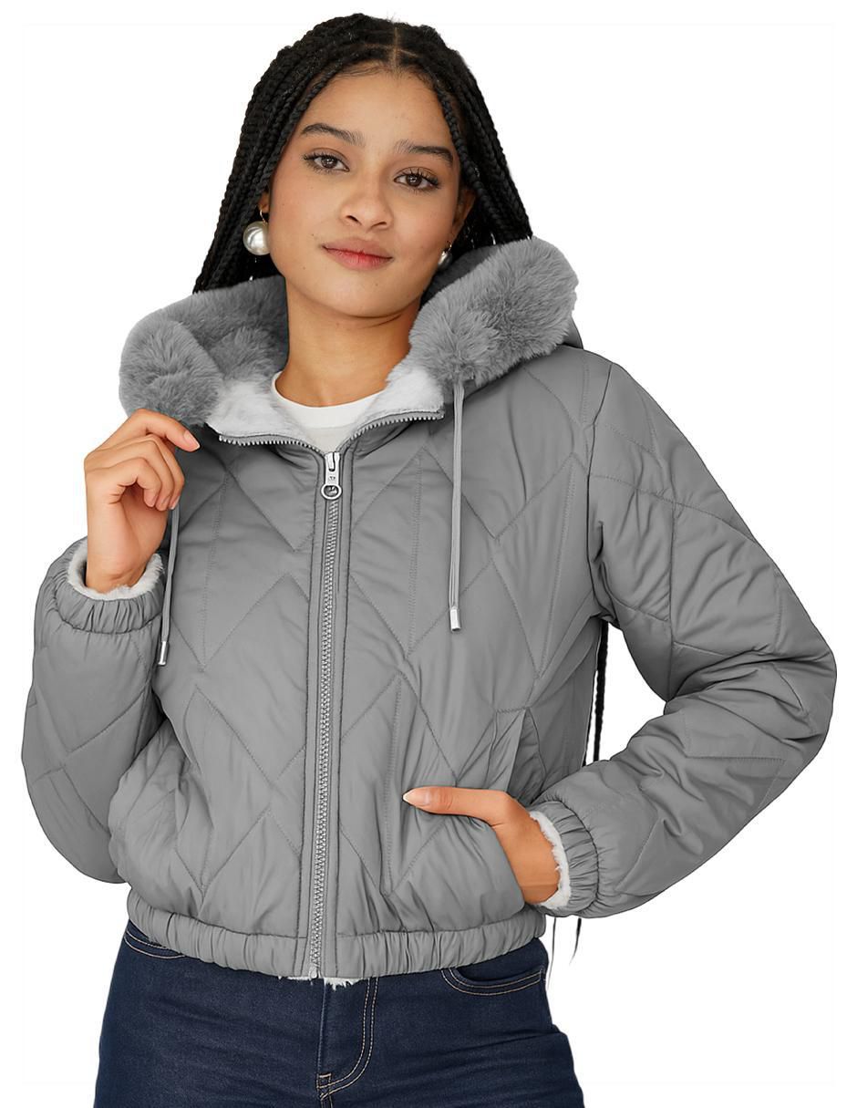 Chamarra acolchada para mujer