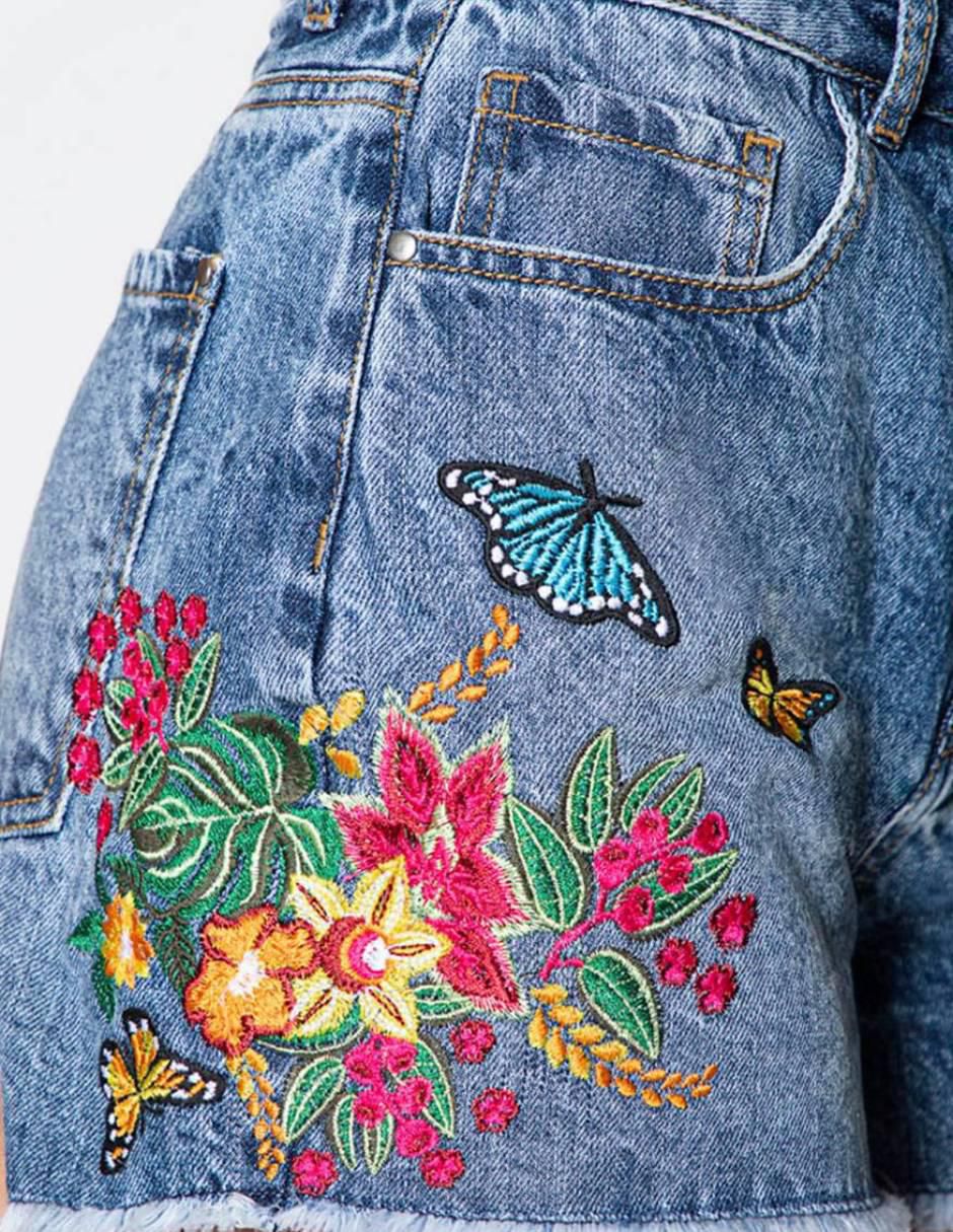 Short Encanto de mezclilla para mujer 4