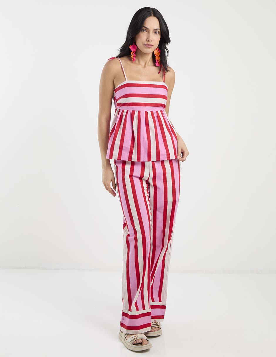 Pantalón straight para mujer 7