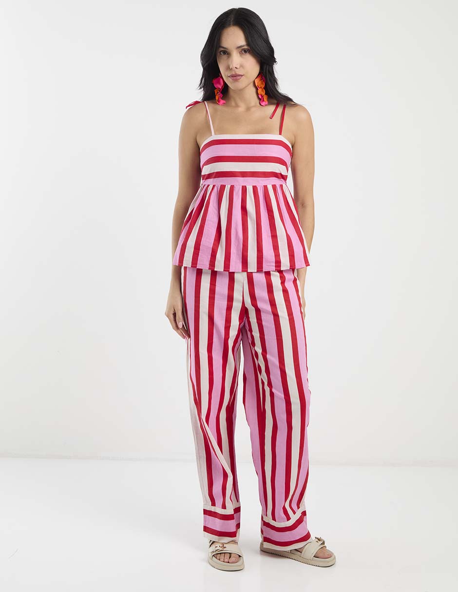 Pantalón straight para mujer 8
