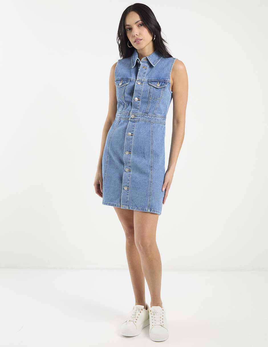 Vestido corto casual para mujer 2