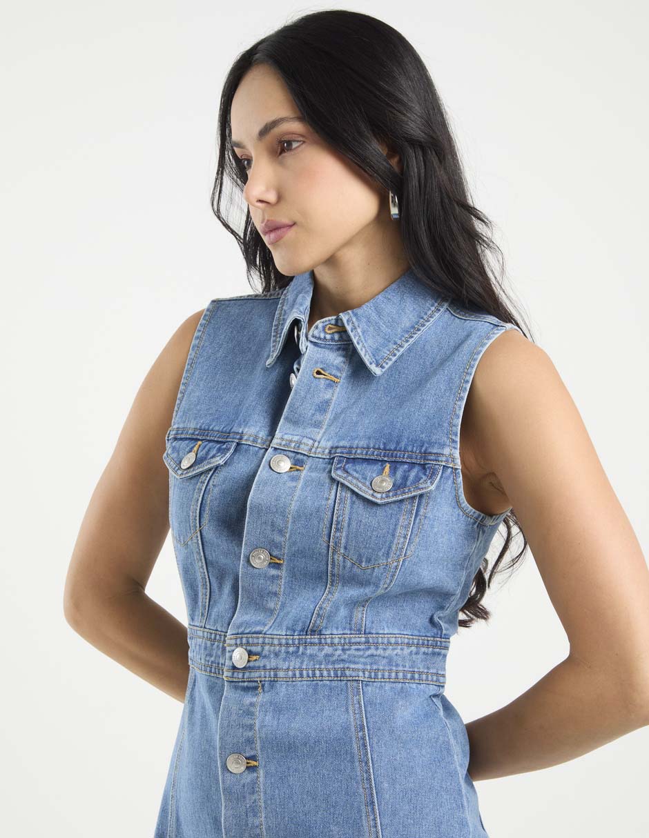 Vestido corto casual para mujer 5