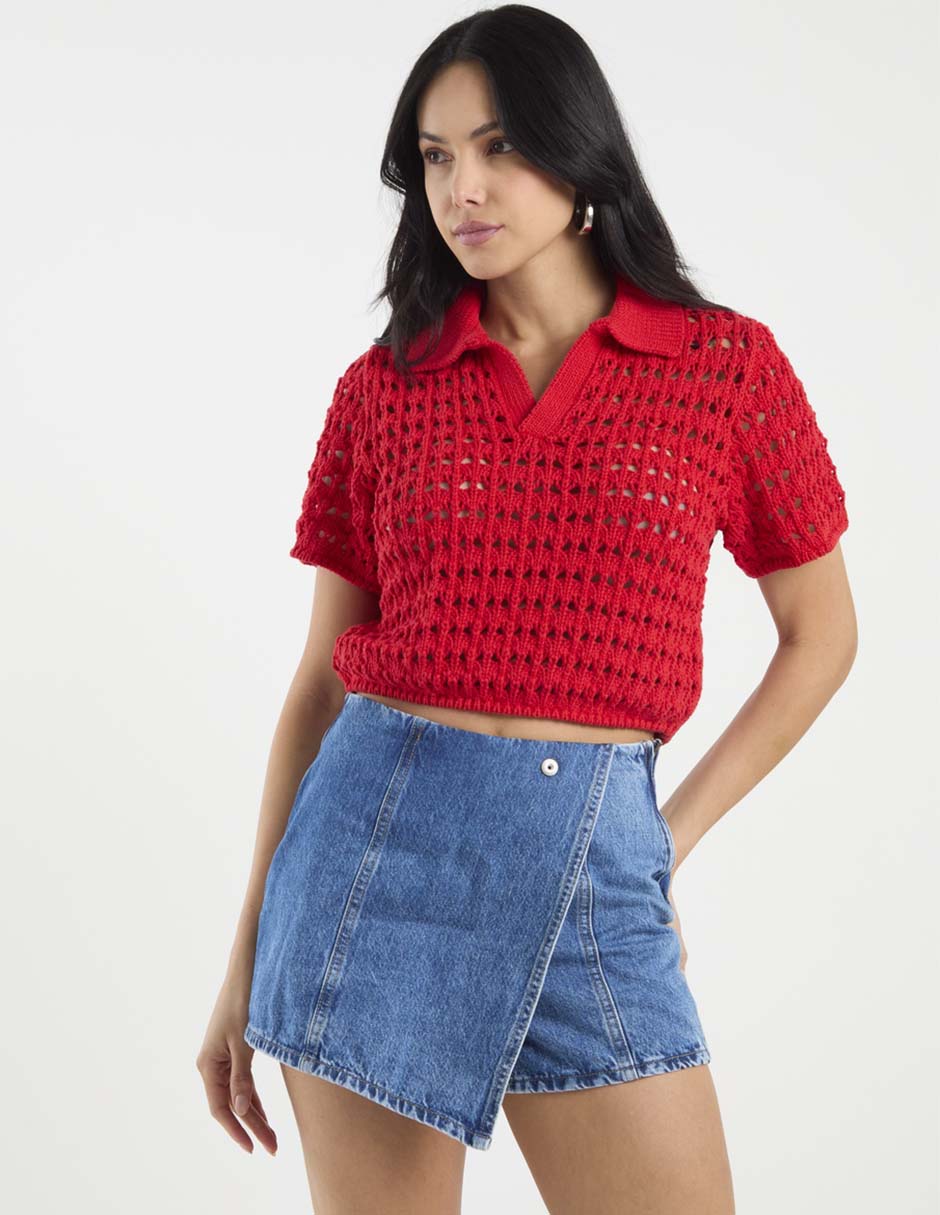 Short de algodón para mujer
