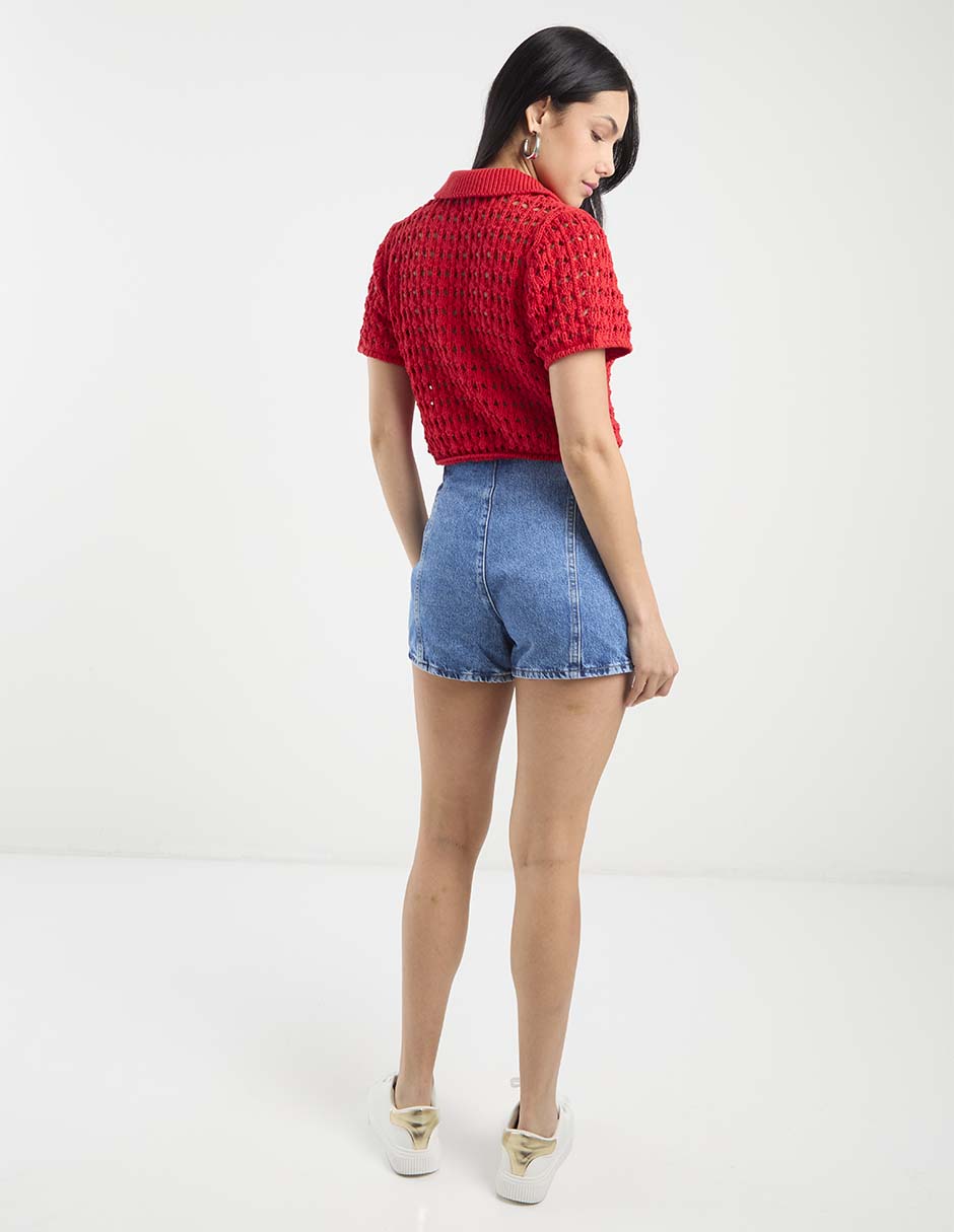 Short de algodón para mujer 6