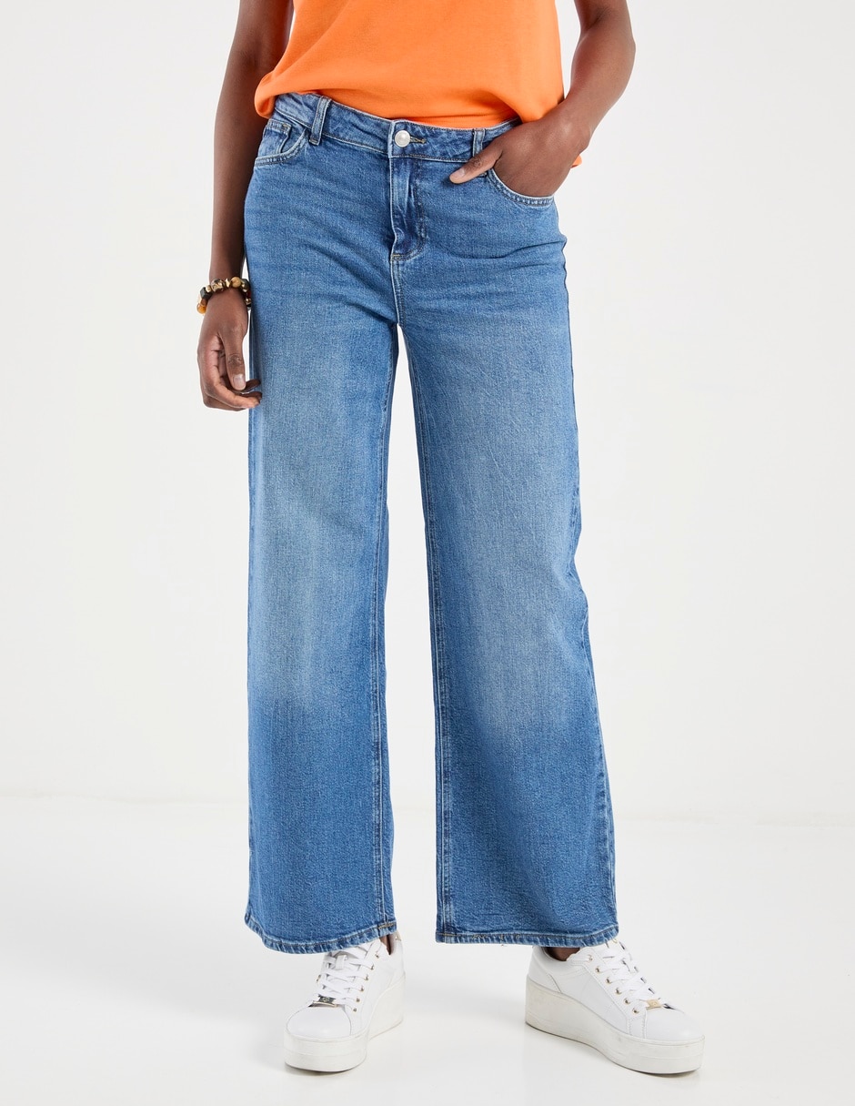 Jeans straight para mujer