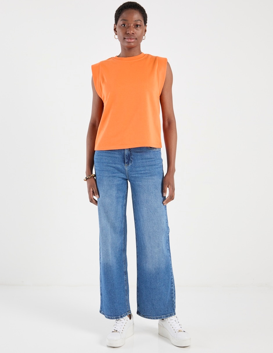 Jeans straight para mujer 2