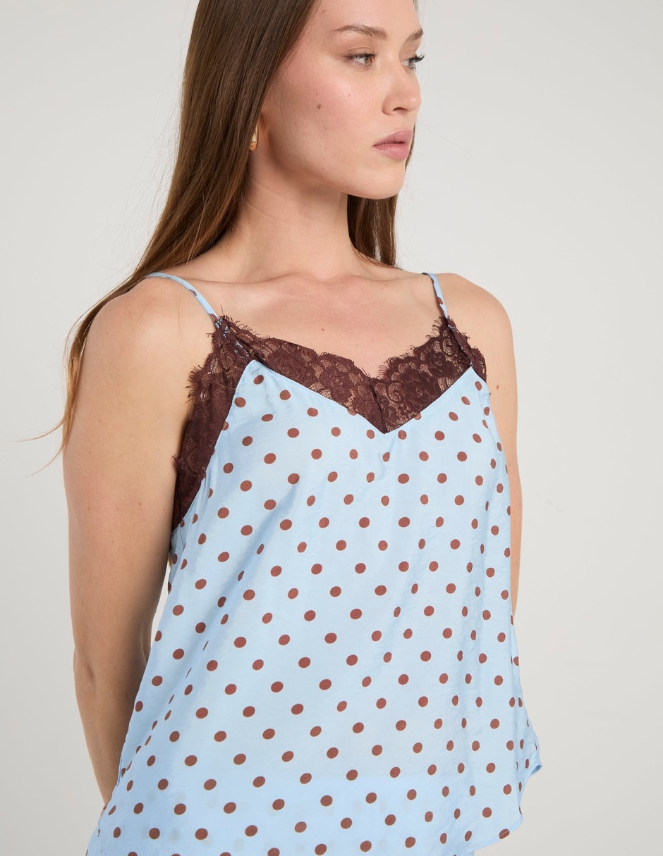 Blusa de tirantes para mujer 4