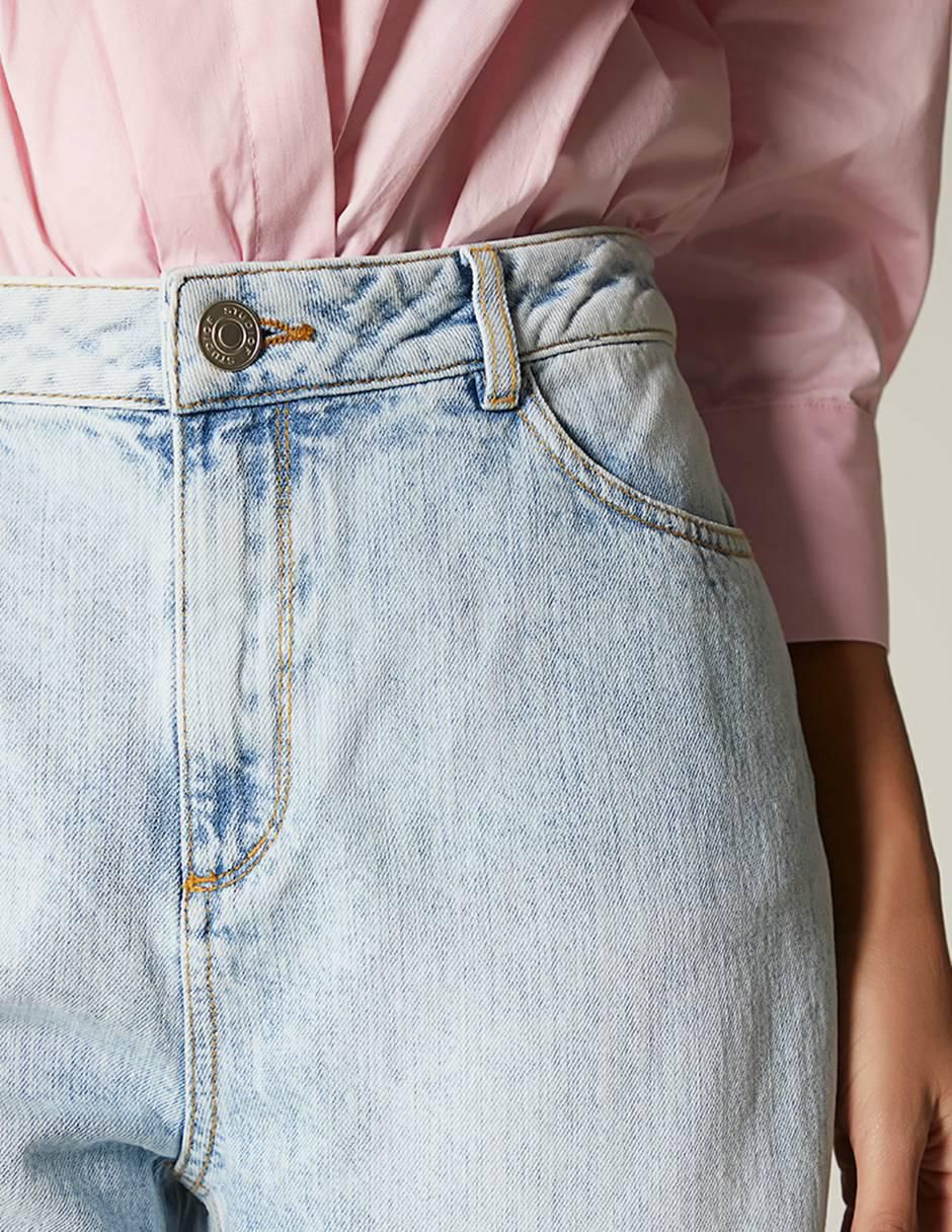 Bermuda de mezclilla para mujer 4