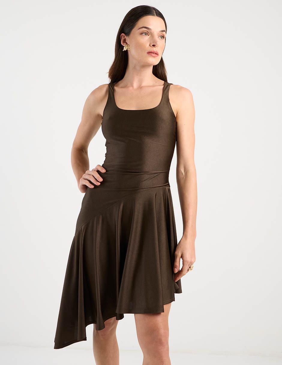 Vestido midi casual para mujer Vestido midi casual para mujer