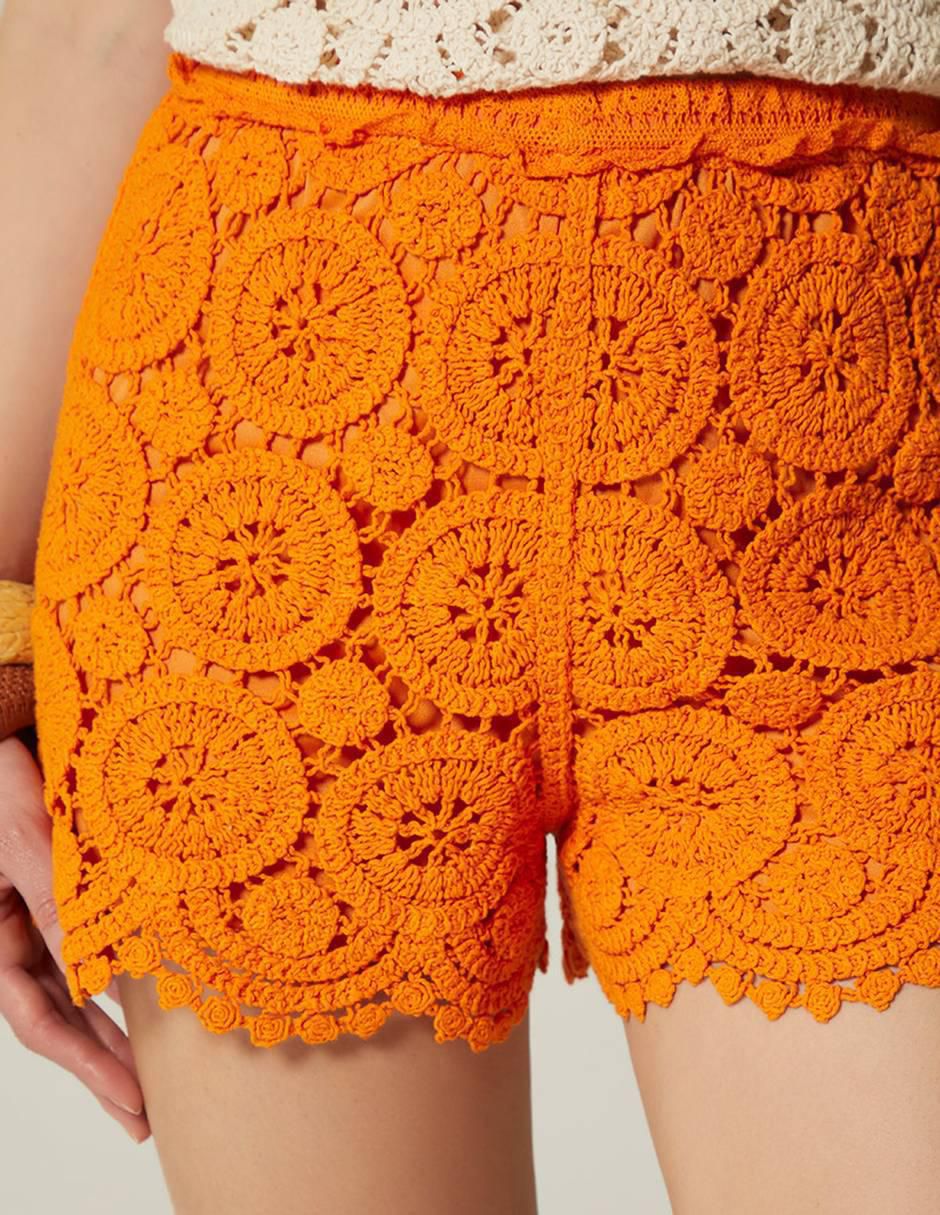 Short Studio F Crochet de Verano para mujer