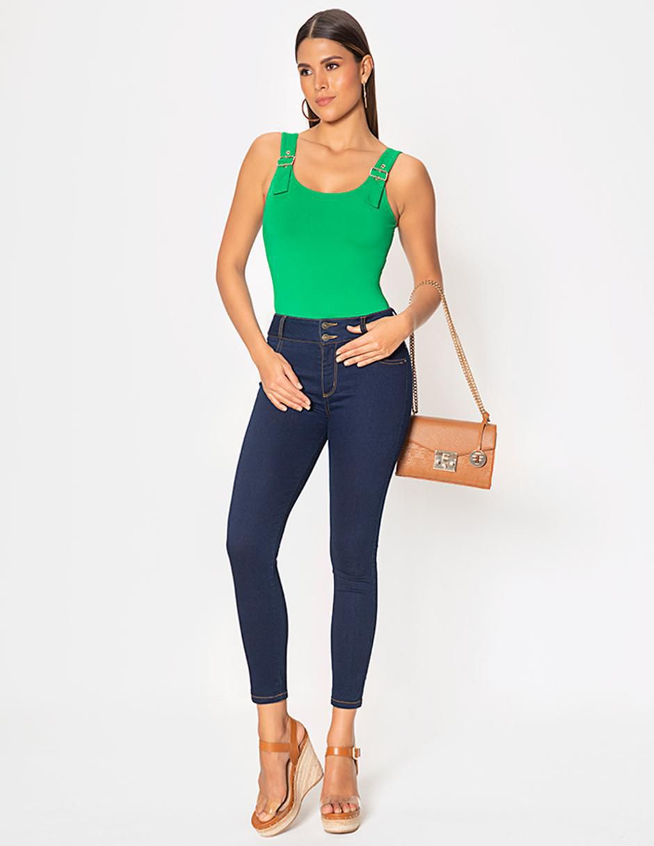 Body cuello redondo para mujer 3