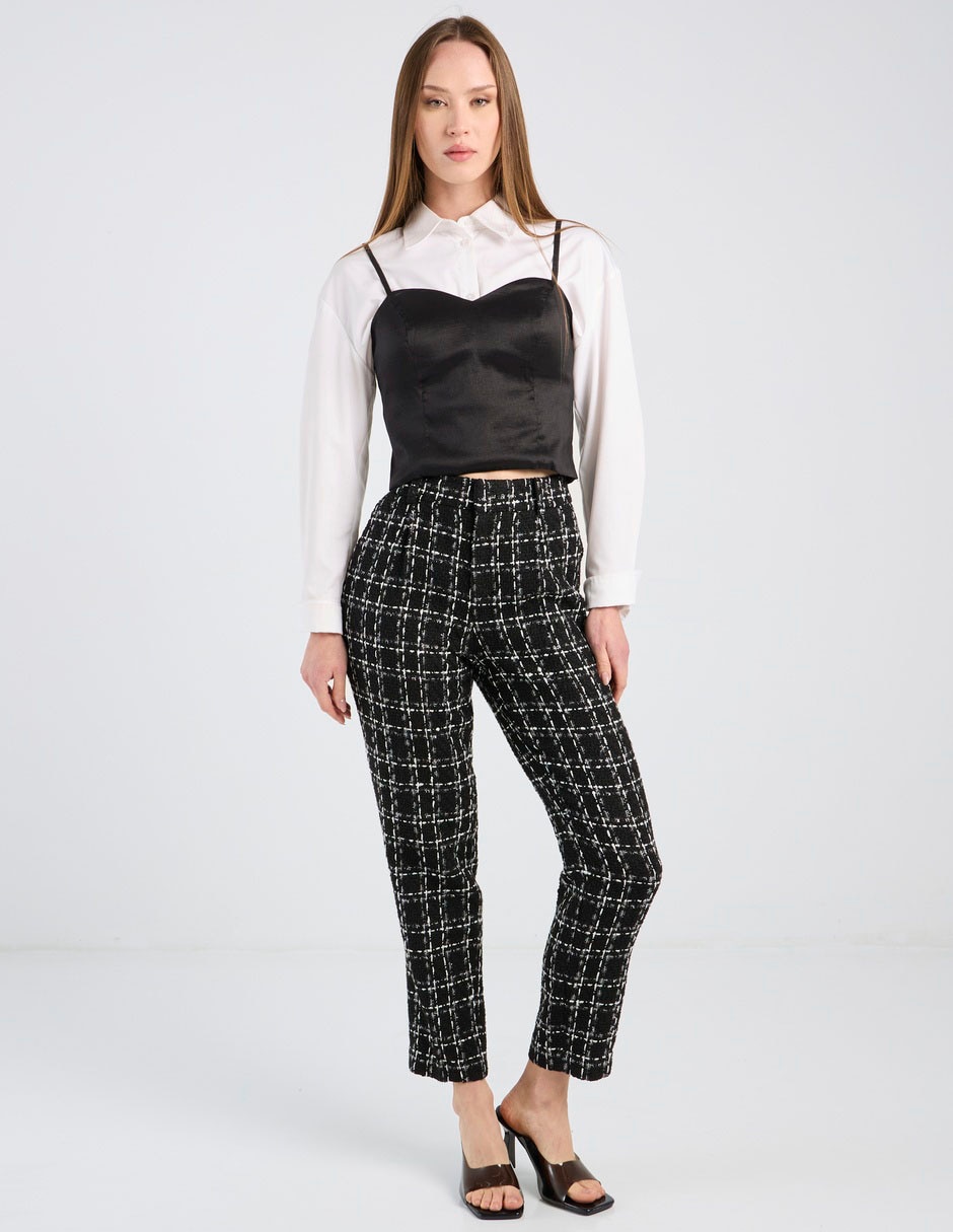 Pantalón de vestir slim para mujer 2