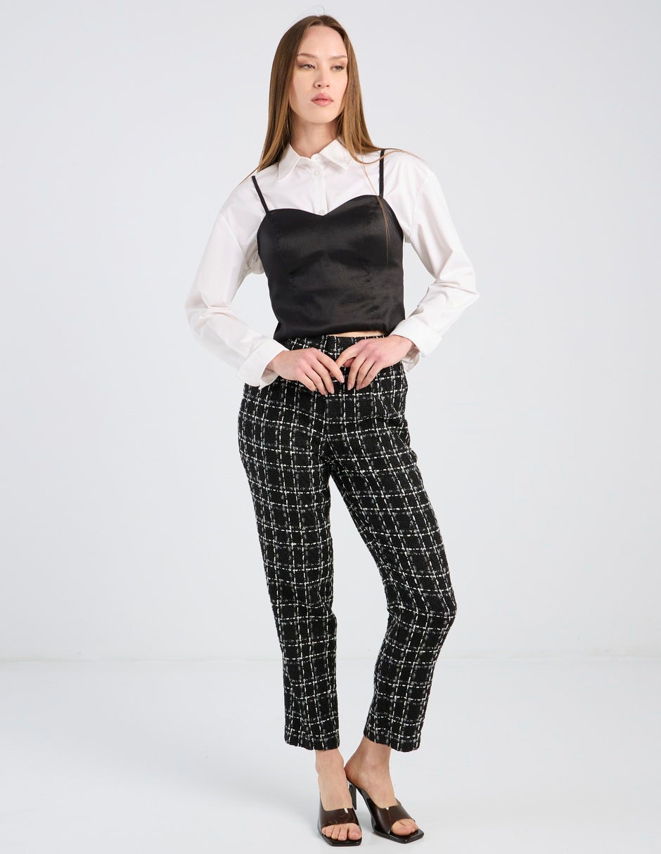Pantalón de vestir slim para mujer 3