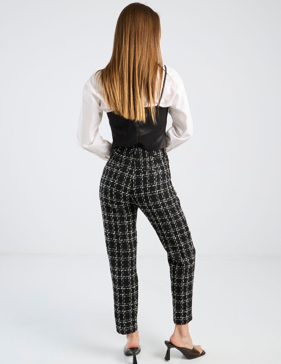Pantalón de vestir slim para mujer 6