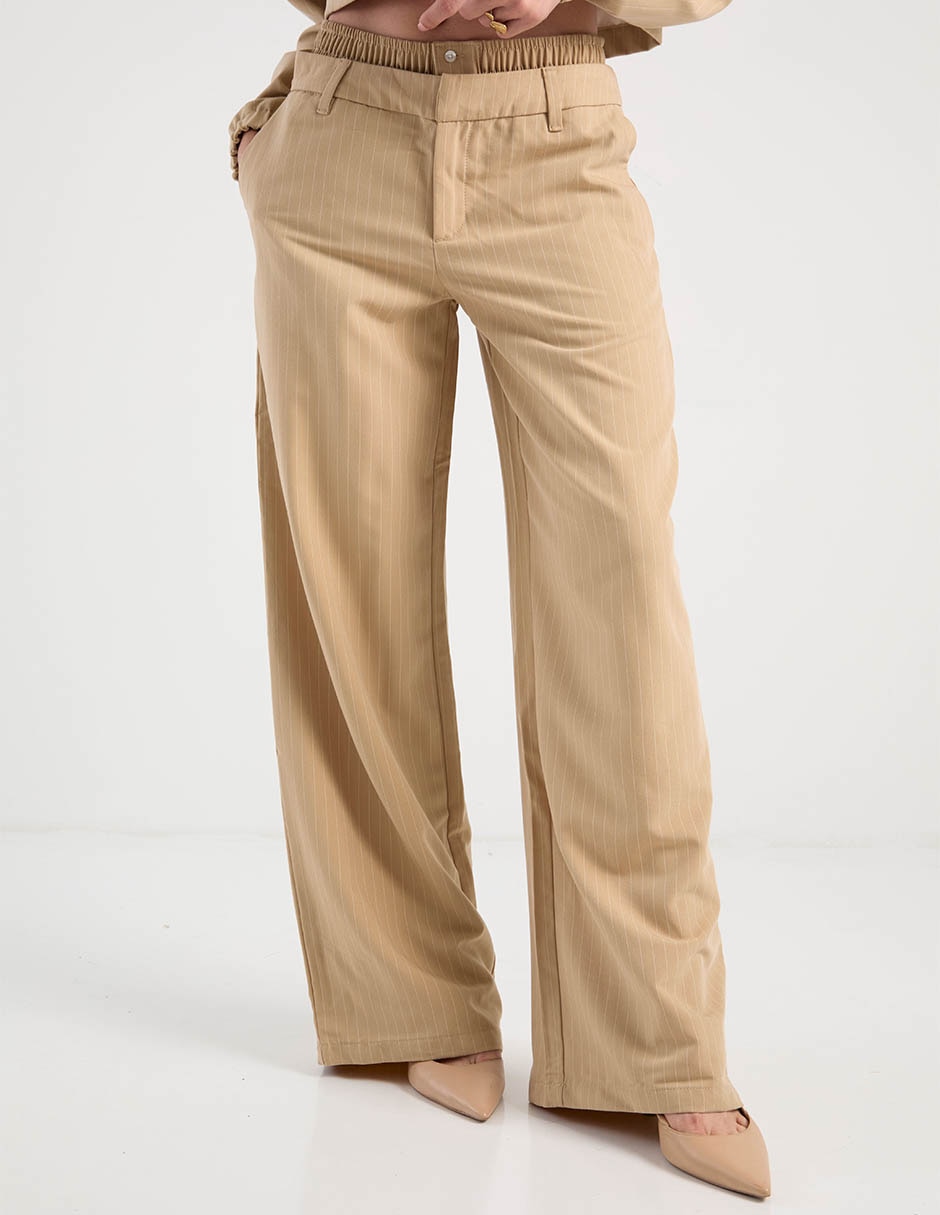 Pantalón relaxed wide leg para mujer Pantalón relaxed wide leg para mujer