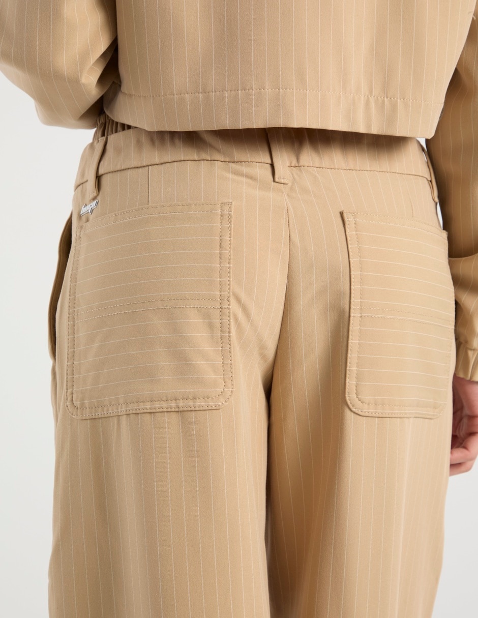 Pantalón relaxed wide leg para mujer 10