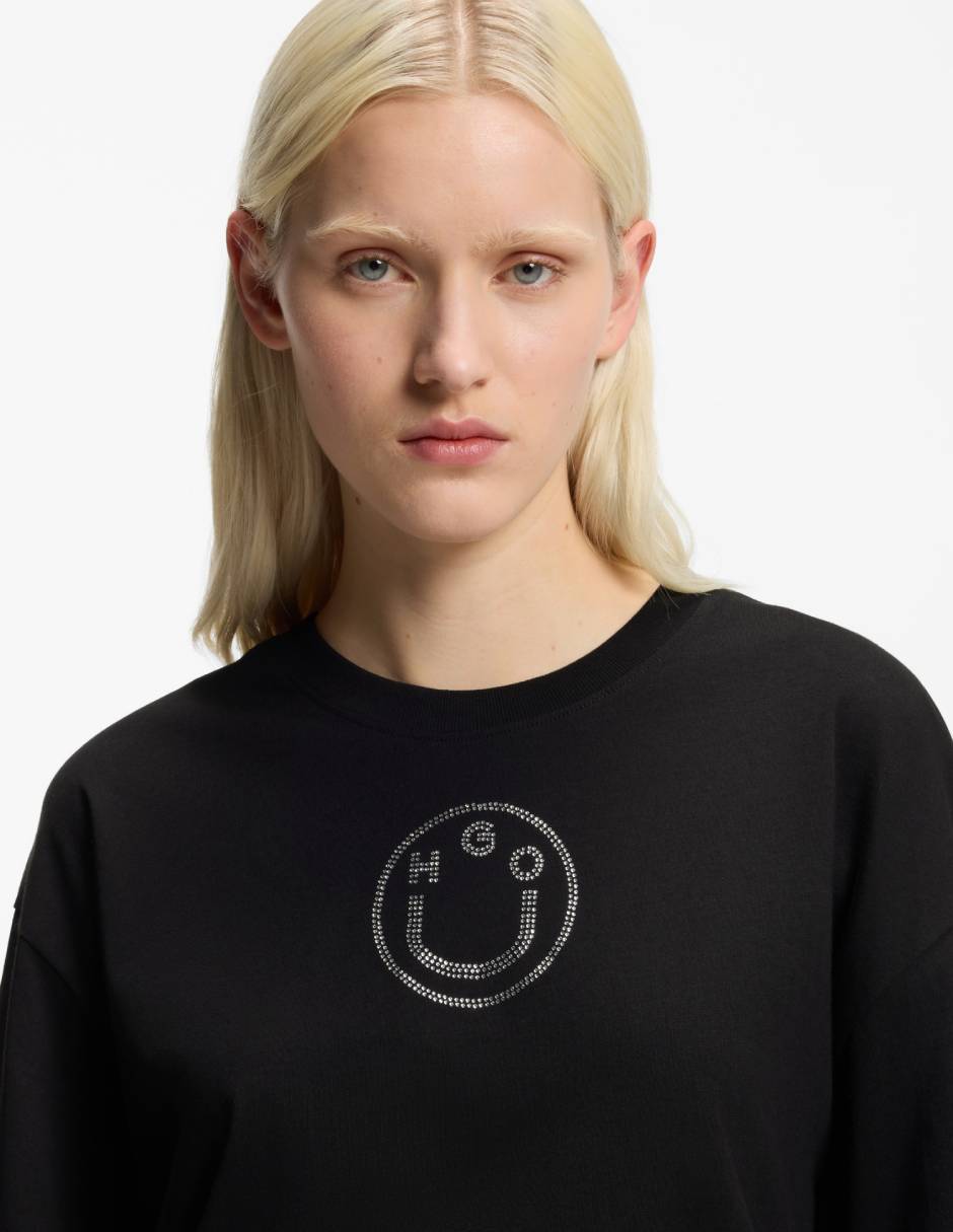 Playera manga corta S26 cuello redondo para mujer 4