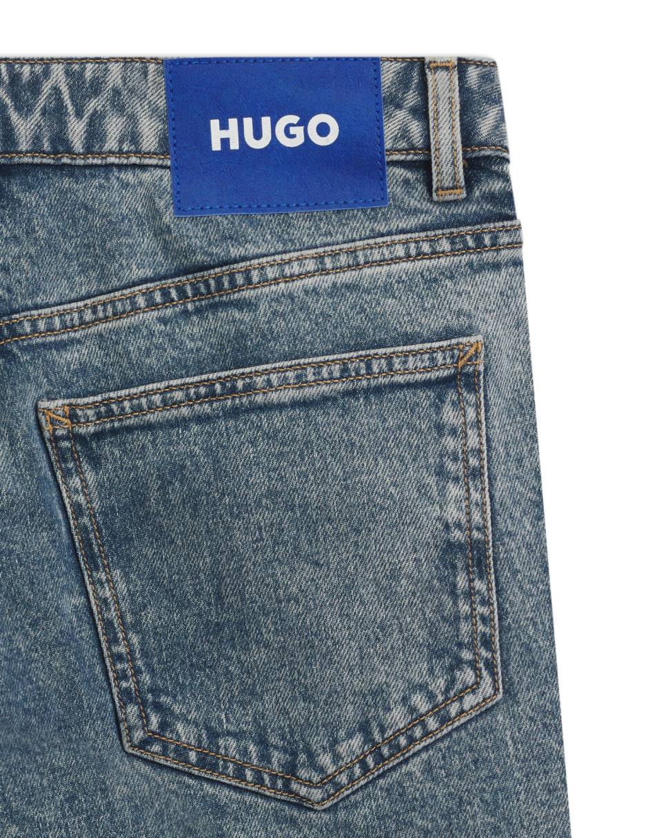 Jeans straight cintura para mujer 3