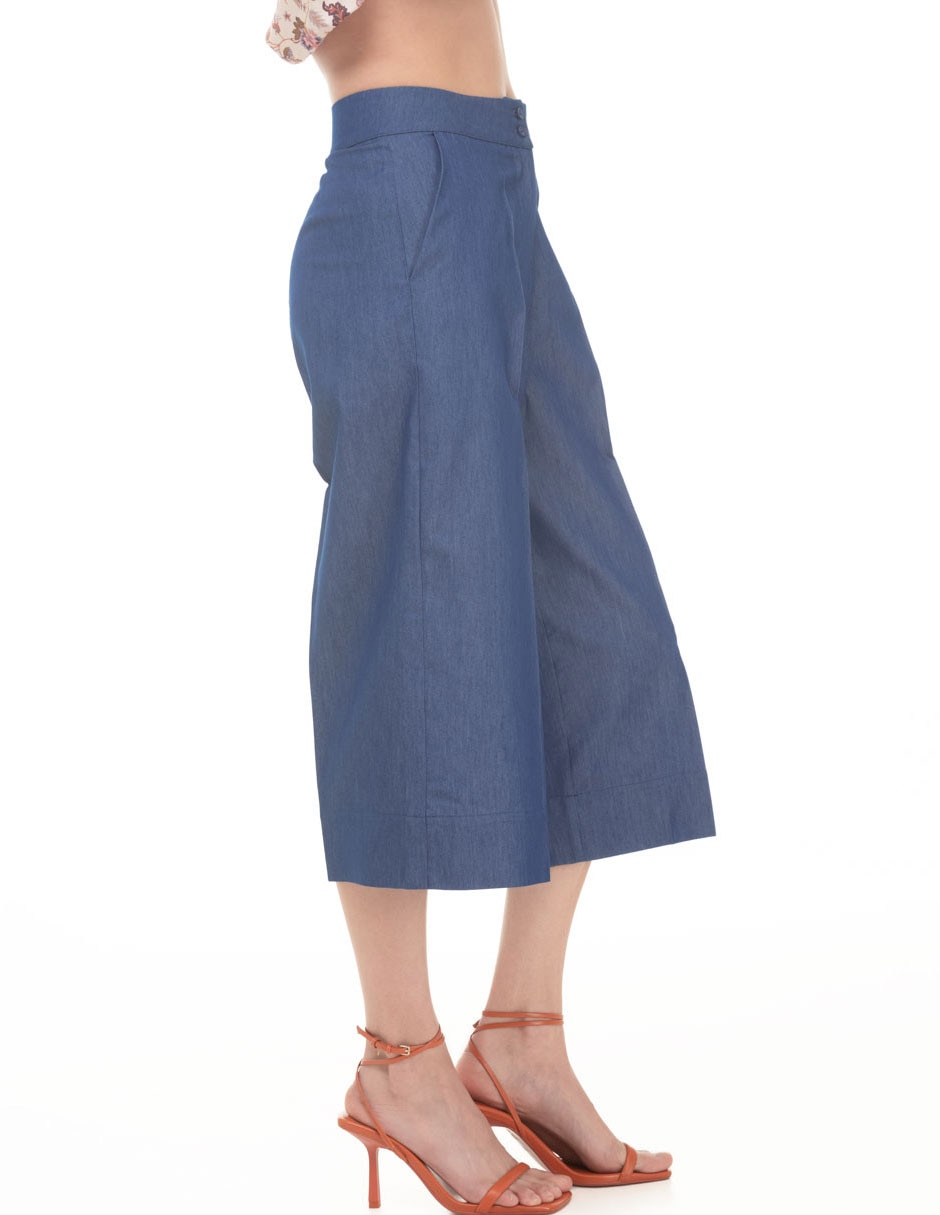 Pantalón amplio para mujer 4