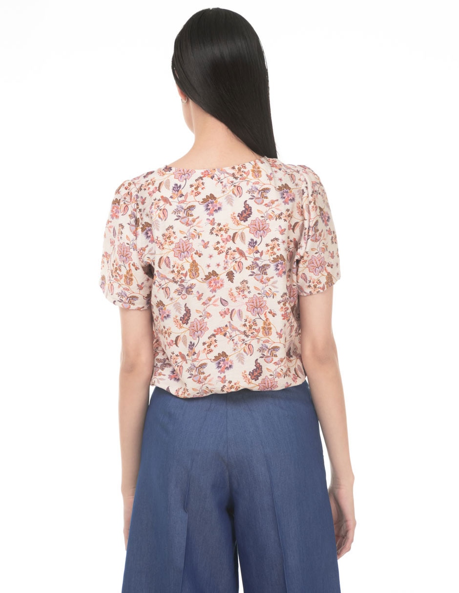 Blusa manga corta para mujer 2
