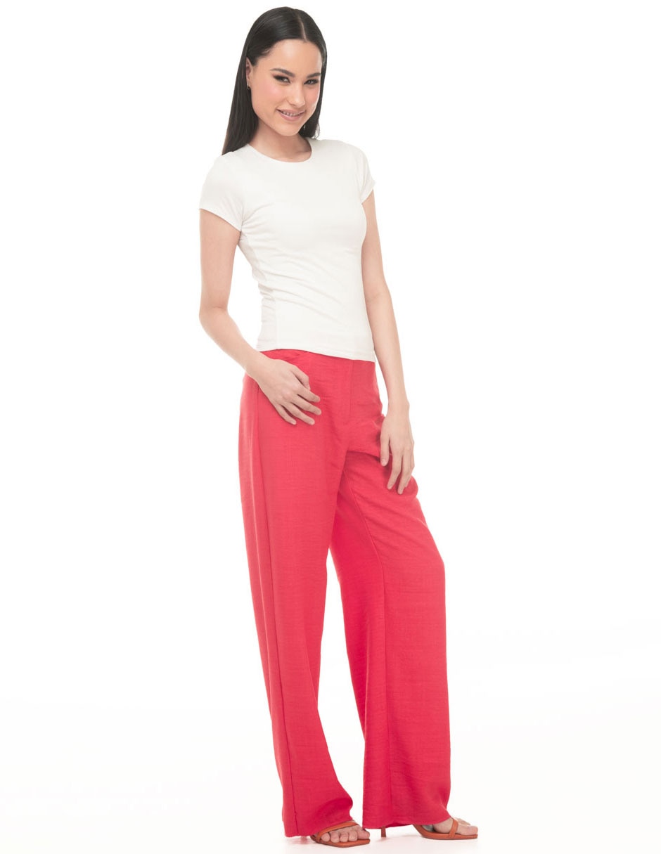 Playera manga corta cuello redondo para mujer 3