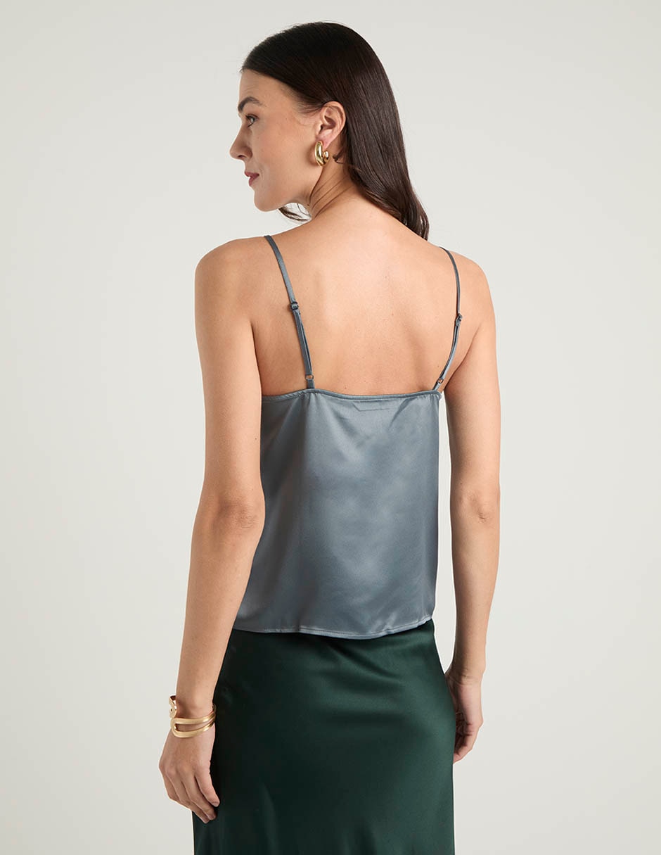 Blusa sin manga para mujer 6