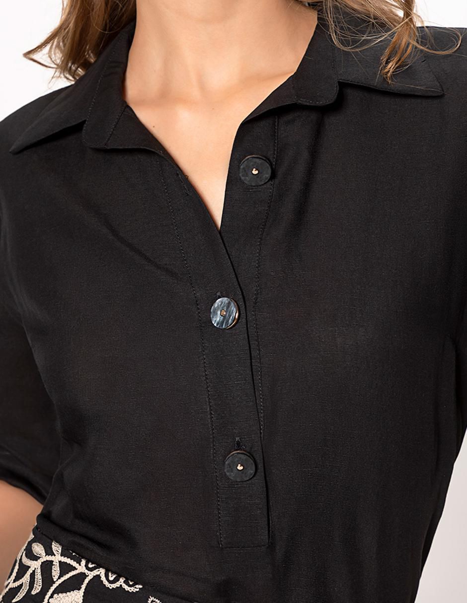 Blusa manga 3/4 para mujer 4